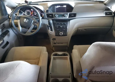 2012 Honda Odyssey Ex from USA, damaged, VIN 5FNRL5H40CB135486